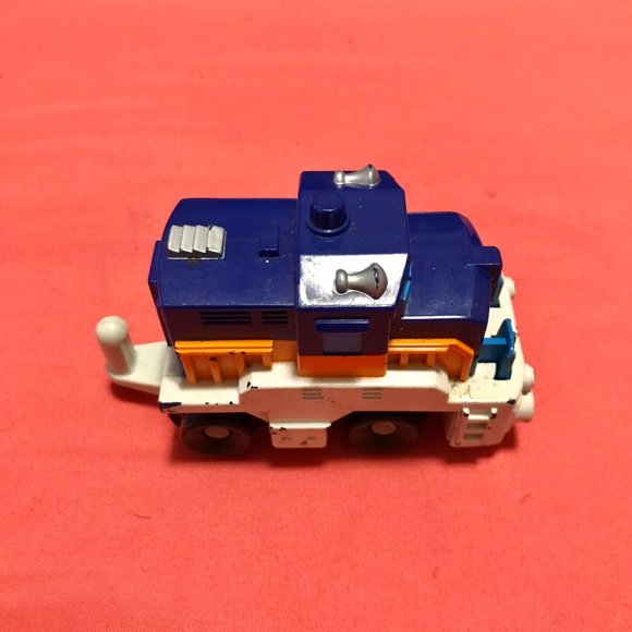 Mattel Geo Tracks - 1 locomotive and 2 freight cars - Picture 4 of 14